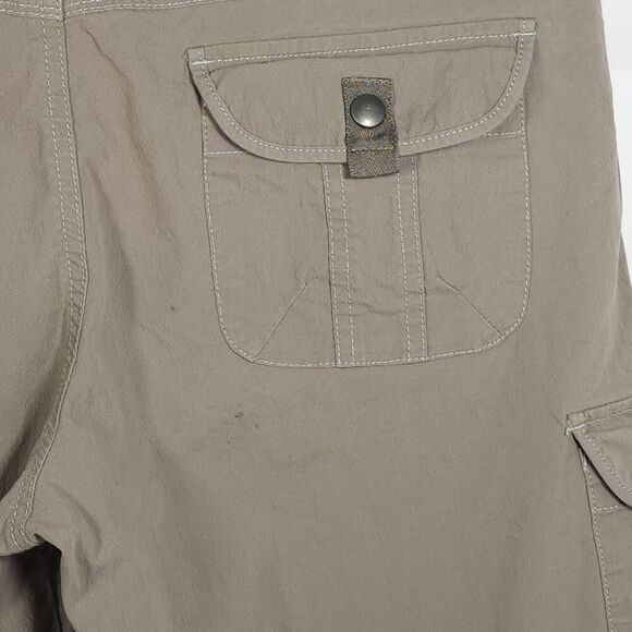 Kuhl Women’s Vintage Patimadye US8 Khaki Stretch Outdoor Hiking Cargo Shorts - Picture 8 of 10